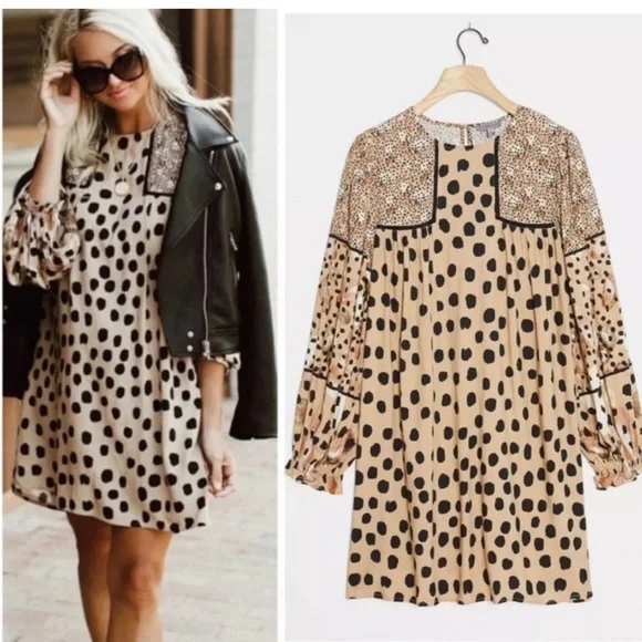 Anthropologie Miranda Tunic dress by Conditions Apply size Medium - Picture 1 of 8